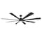 Modern Forms Fans Size Matters Indoor or Outdoor Smart Ceiling Fan 2700-3000-4000-5000K LED in Matte Black FR-W2403-84L-MB - alternate 3